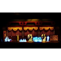 大尺寸多媒体展示 全息投影裸眼3D舞台膜 工厂直供