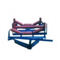 重庆缓冲托辊公司-河北跃兴输送厂家销售胶带输送机配件-托辊