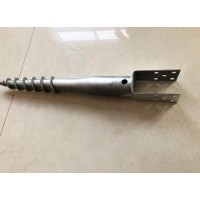 山东螺旋地桩定做厂家_益永五金制品公司制造螺旋地桩U