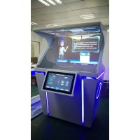 180度全息投影展柜 立体透明屏幻影成像 专为商场柜台设计