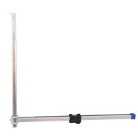 道尺测头为钢质，耐磨性能好