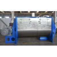 抛光粉粉体搅拌混合设备卧式螺带混合机