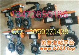 德国EBRO中线气动蝶阀Z011-A型
