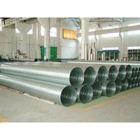 乌鲁木齐螺旋风管制造厂家_东华顺通环保设备订做除尘螺旋通风管道