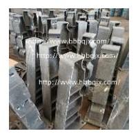 安徽防撞护栏立柱订制-泊泉机械制造订制高速公路铸钢防撞护栏支架