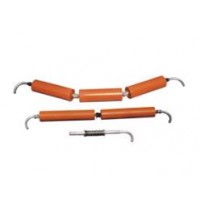 山西弹簧托辊组加工厂家|跃兴输送机械厂家销售弹簧托辊组