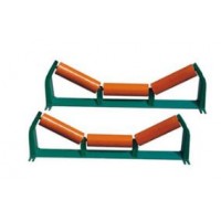 福建输送机托辊制造公司|河北跃兴输送厂价供应槽型托辊组