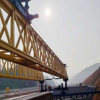 重载大跨标杆，大型架桥机硬核架梁！