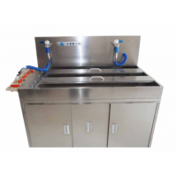 不锈钢豪华立柜型污物清洗槽