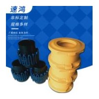 广东蛇形弹簧联轴器制造~沧州速鸿机械供应JS型蛇形簧型联轴器