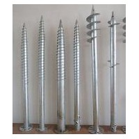 广东螺旋地桩订做厂家~益永五金制品公司订制螺旋地桩