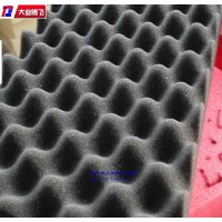 空调消音专用阻燃波浪海绵