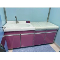 婴儿洗澡设备洗礼池婴幼儿洗礼池坐浴池 高分子洗澡盆