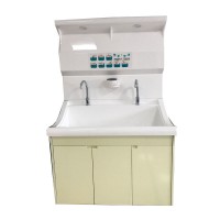 高分子洗手池抗菌易洁医用洗手池耐用感应式出水洗手池