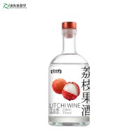 荔枝果酒OEM代加工贴牌低度微醺轻甜露酒生产厂家整箱批发
