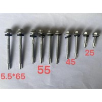 涂层 台湾 BI-METAL 六角 钻尾自攻螺丝