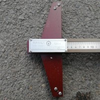 支距尺使用方便 轨道交通使用量具