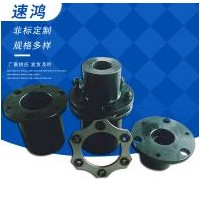 江苏弹性膜片联轴器加工厂家-速鸿机械制造制造双膜片锁紧胀套锥套式膜片联轴器