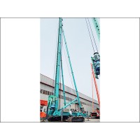 广宗螺旋钻机-河北鼎峰工程公司制造螺杆螺纹桩机