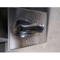 湖南不锈钢蹲便器定做厂家~南皮普森金属制品公司定制水冲蹲便器