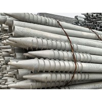 浙江绞龙地桩费用@「北丰金属」贵州螺旋地桩厂家