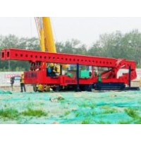 安徽长螺旋打桩钻机/鼎峰工程公司订做折叠式长螺旋钻机