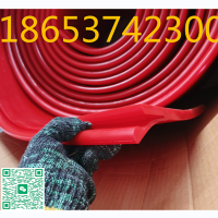 橡胶聚氨酯防溢裙板，Y型双密封裙板定制，港口带式输送机适用