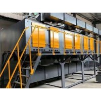 沧州喷漆房催化燃烧设备加工~正鼎环保订做喷漆房催化燃烧设备