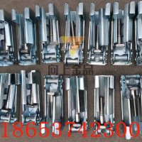 固定裙板不锈钢夹持器、卡扣，挡煤皮子夹持器、40*40mm铝合金铝条，