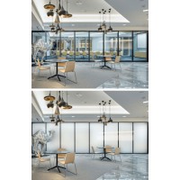 超白通电雾化玻璃 深圳制造商 酒店别墅专用 隐私保护创新设计