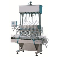 石家庄科胜12头自流灌装机|辣椒油灌装机