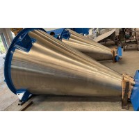 立式锥形螺带混合机中药三七粉搅拌混合设备