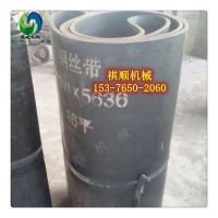 称重给煤机用裙边阻燃环带 矿用多层钢丝带