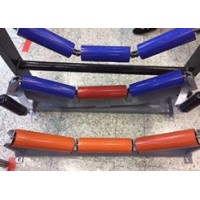 北京缓冲托辊厂家/河北跃兴输送机械厂价定制托辊