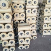 矿用地滚轮防静电耐阻燃聚氨酯地轮使用方便