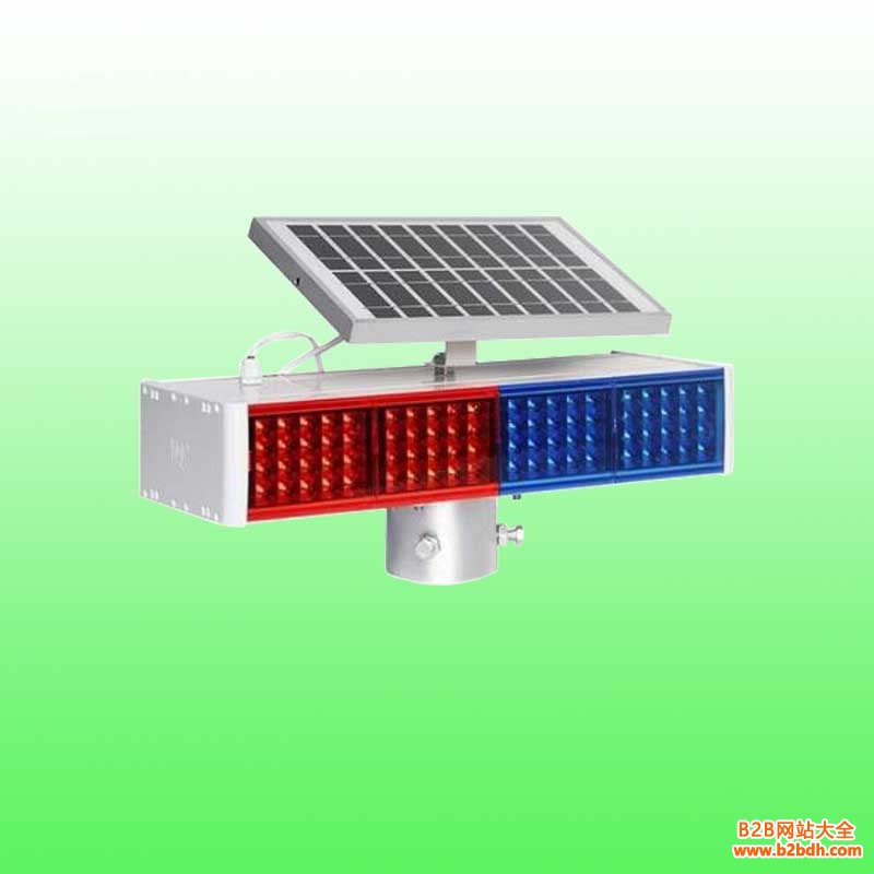 分体式太阳能警示灯