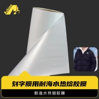 耐盐热熔膜服装耐水洗热熔胶膜 耐盐胶膜适用服装鞋材箱包热熔膜