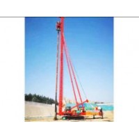 浙江大口径长螺旋桩机/鼎峰工程机械加工环保挤密桩机