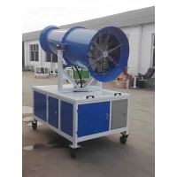 雾炮机又叫炮雾机、喷雾除尘器、水炮