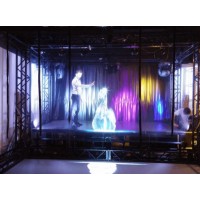 大尺寸多媒体展示 全息投影裸眼3D舞台膜 工厂直供