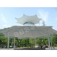 膜结构自行车棚厂家