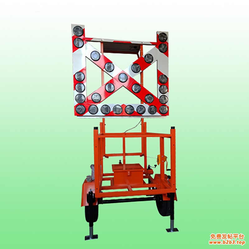 道路施工交通标志车