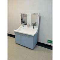 新瑞高分子洗手池抗菌易洁医用洗手池耐用感应式出水洗手池