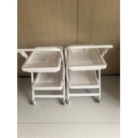 新瑞内镜转运车胃肠镜腹腔镜转运器械车防污托盘带透明盖