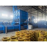 山东覆膜砂生产线订制厂家/泊头兴泊铸造机械生产覆膜砂生产线