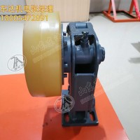 L30滚轮罐耳 立井灌道轮 罐笼导向装置 缓冲性能好运行稳定